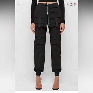 Maniere de Voir skirt overlay cargo pants